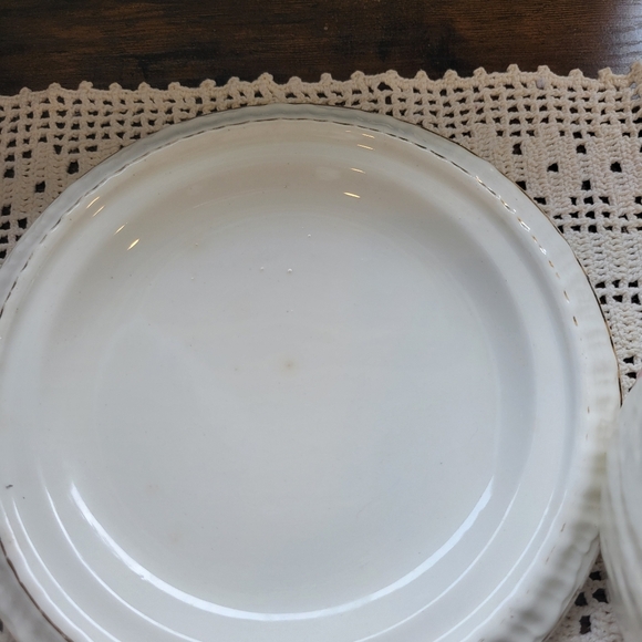 Antique Royal Bann Franz Anton Mehlem Round Porcelain Cheese Dome Keeper - Picture 8 of 10